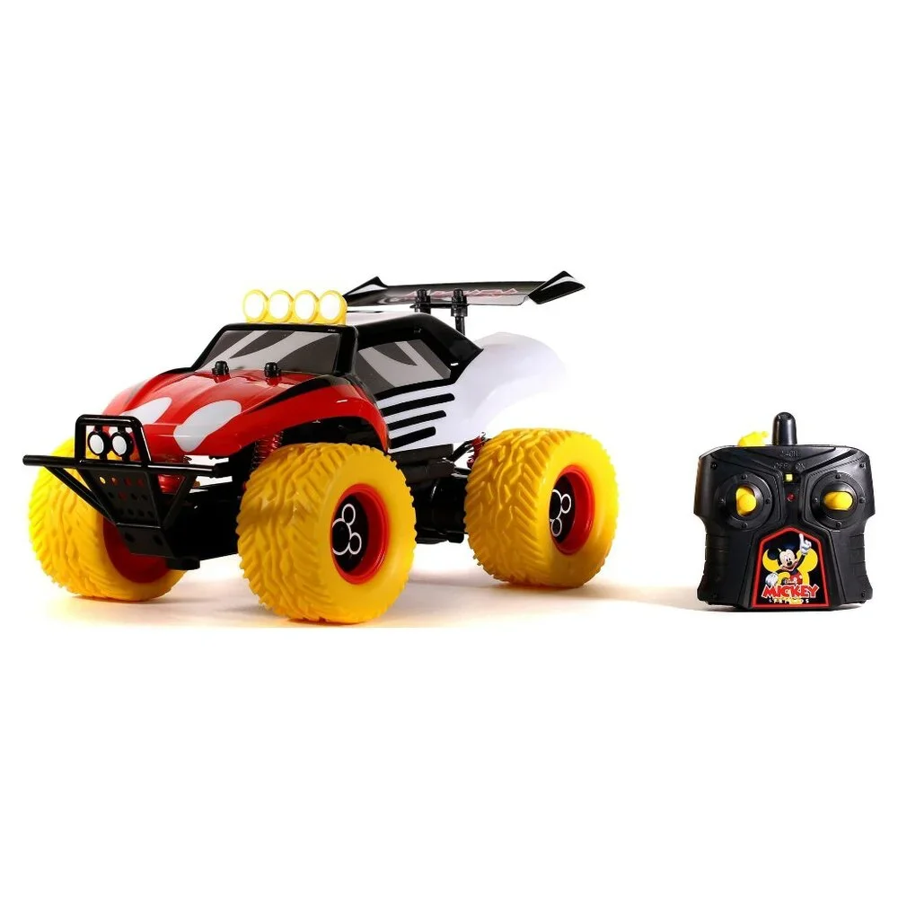 DISNEY Mickey Mouse Remote Control Buggy Large Toy Car 2.4 GHz Toy USB NEW